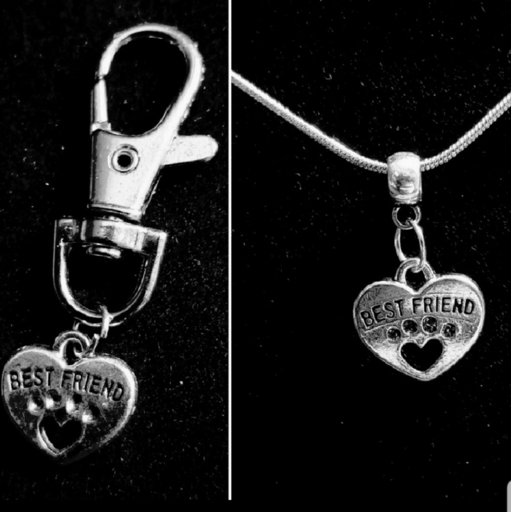 Doggy & Me .925 Sterling Silver Necklace  Set
